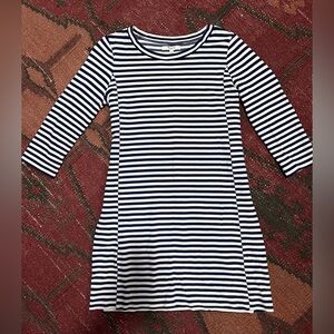 Madewell Nautical Stripe Dress xs